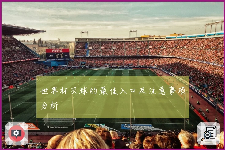 世界杯买球的最佳入口及注意事项分析